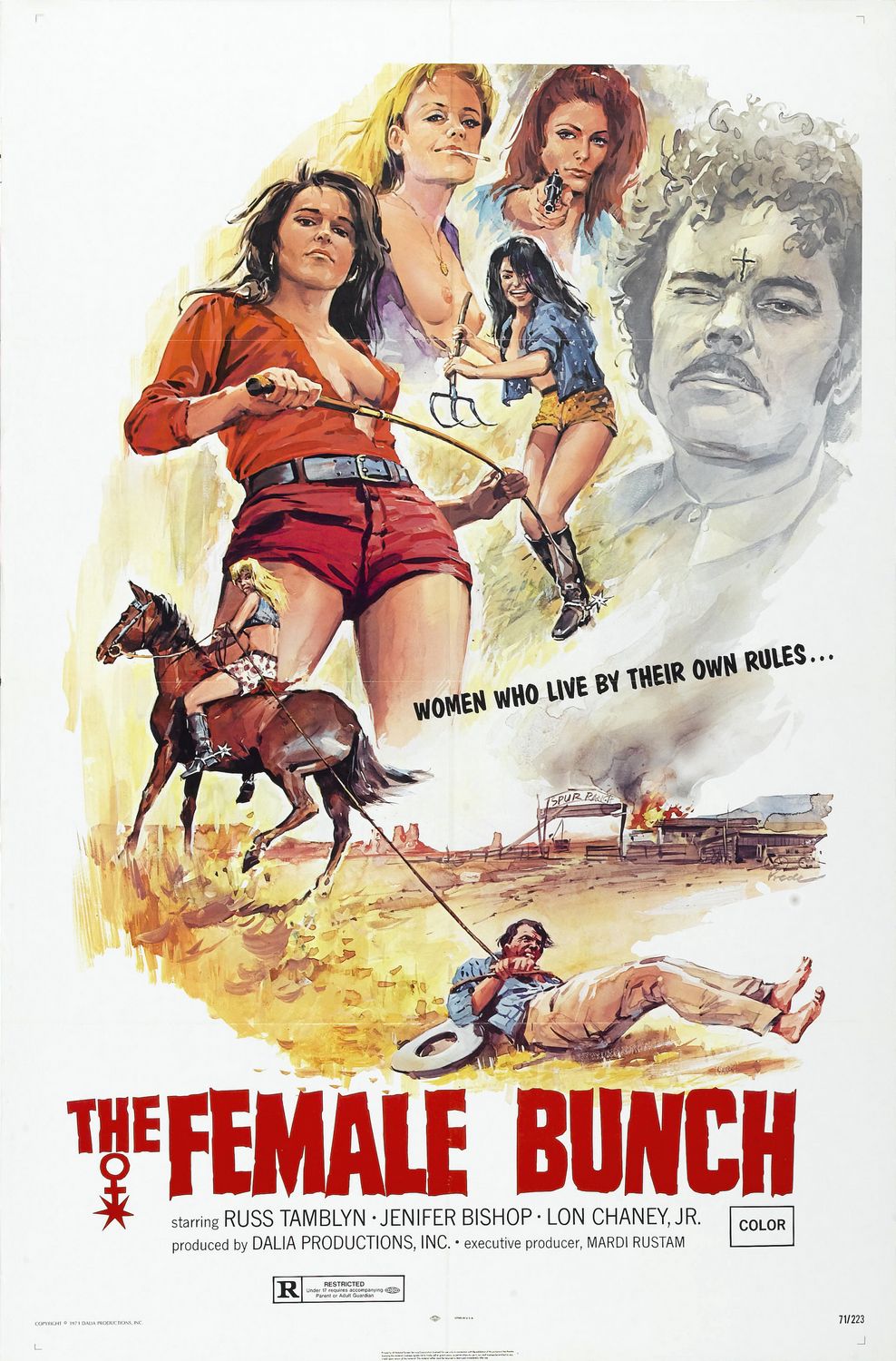 Extra Large Movie Poster Image for The Female Bunch 