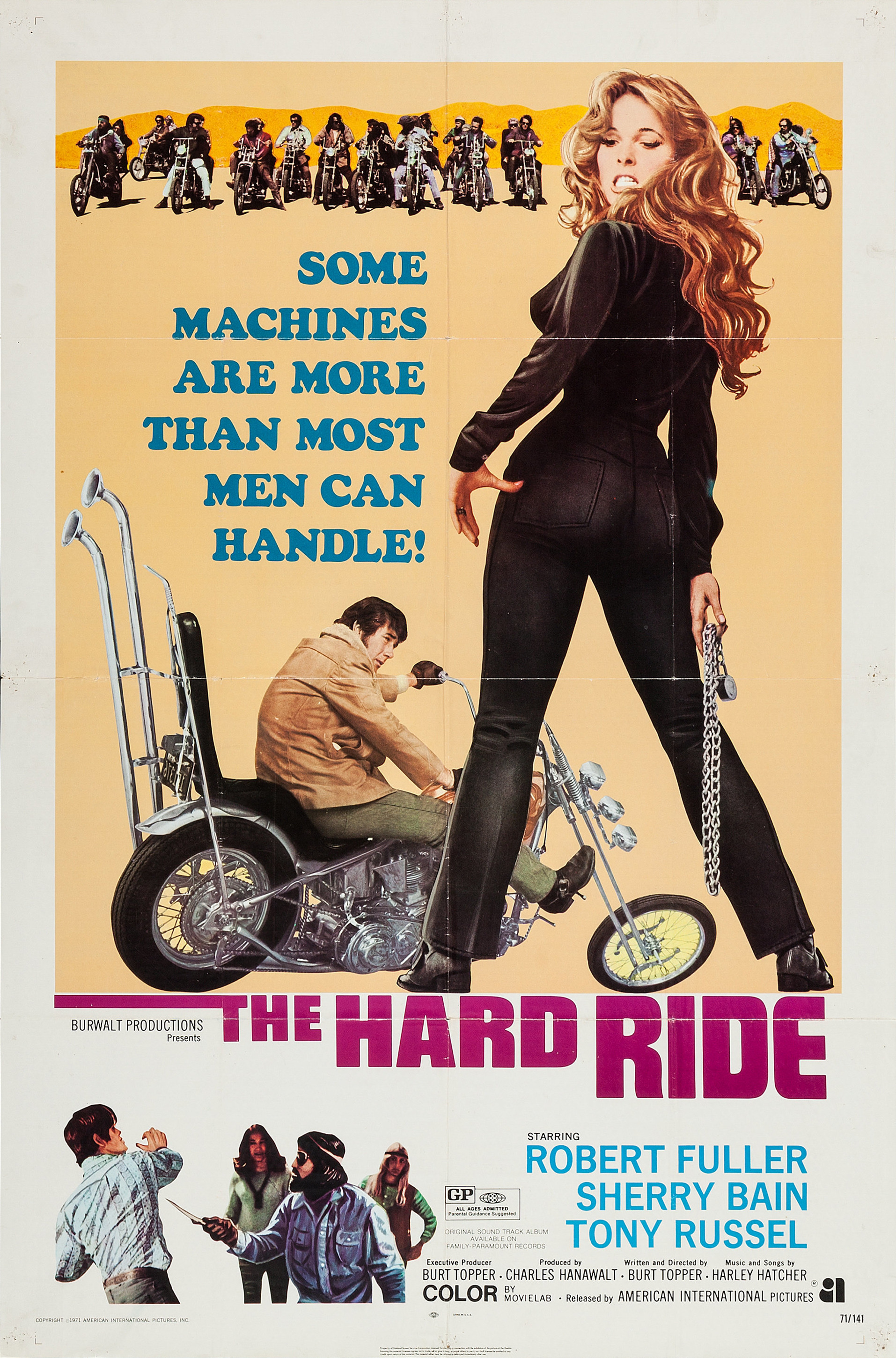 Mega Sized Movie Poster Image for The Hard Ride (#1 of 2)
