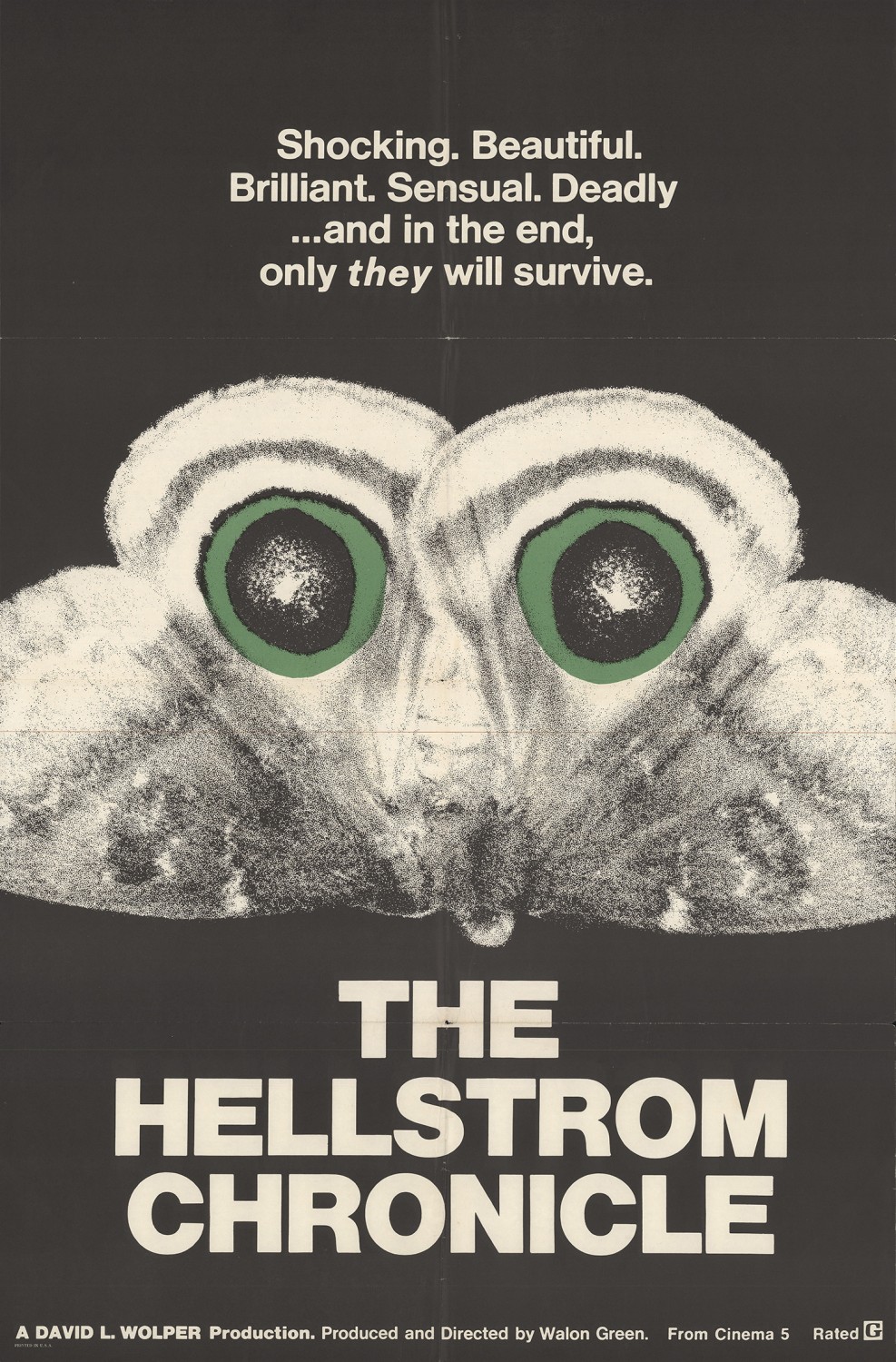 Extra Large Movie Poster Image for The Hellstrom Chronicle 