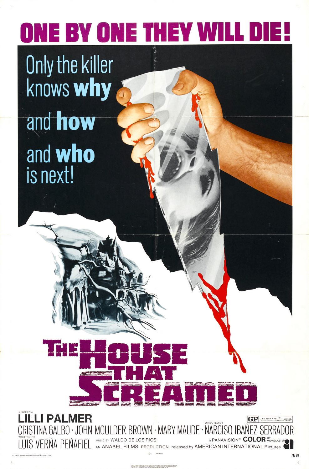Extra Large Movie Poster Image for The House That Screamed 