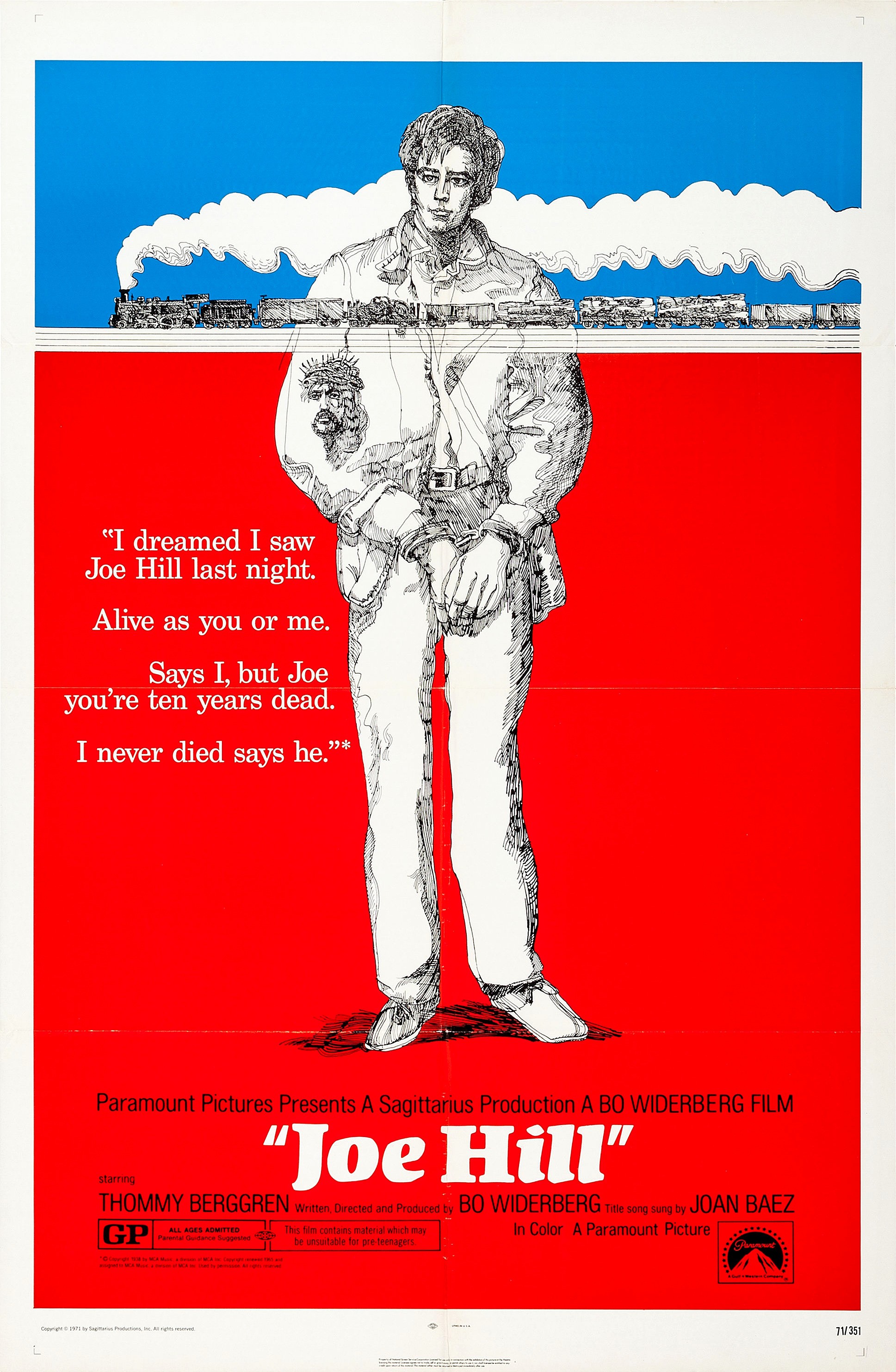 Mega Sized Movie Poster Image for Joe Hill 