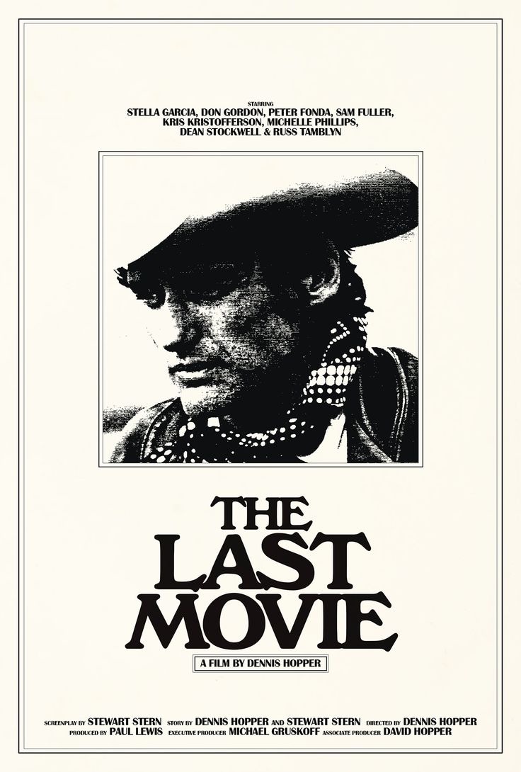 Extra Large Movie Poster Image for The Last Movie (#3 of 7)
