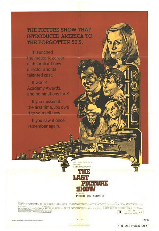 The Last Picture Show Movie Poster