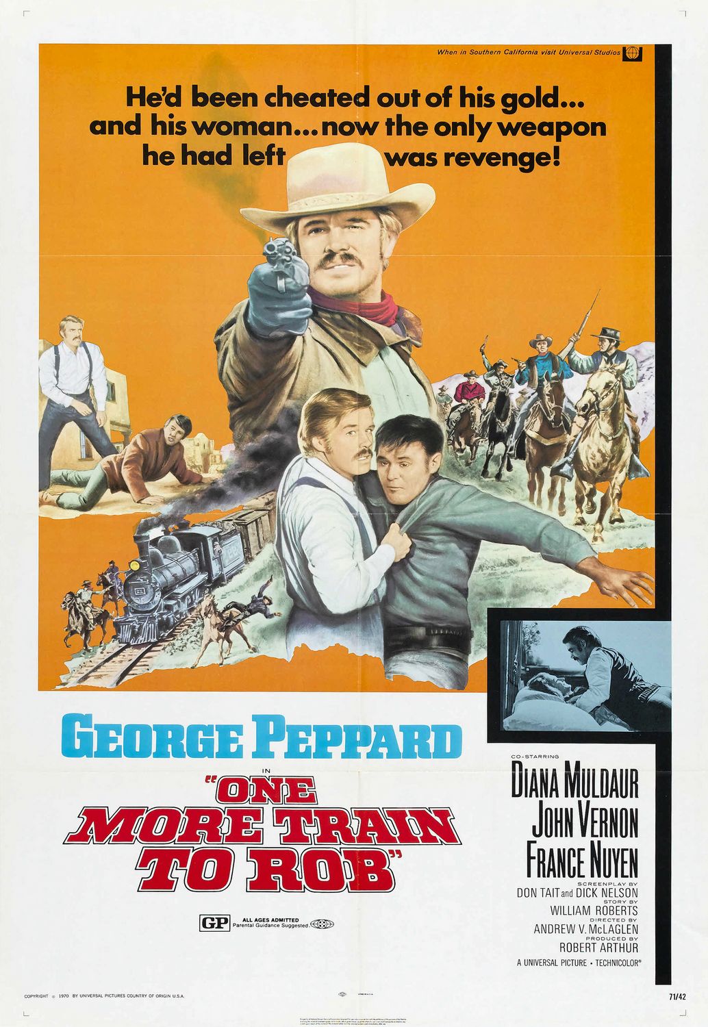 Extra Large Movie Poster Image for One More Train to Rob 