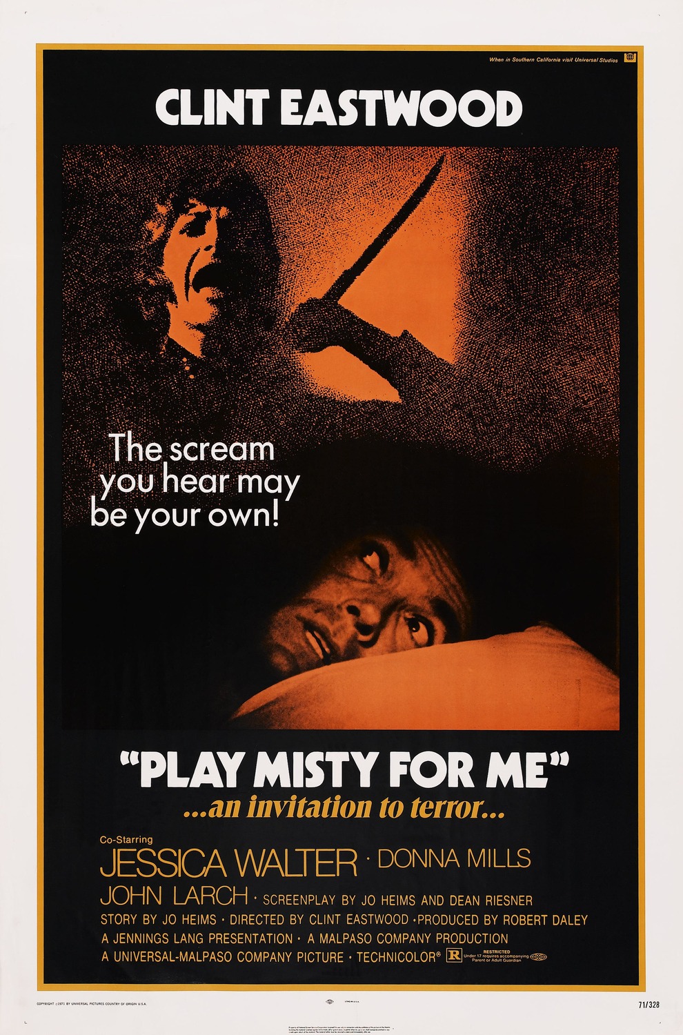 Extra Large Movie Poster Image for Play Misty For Me (#1 of 4)