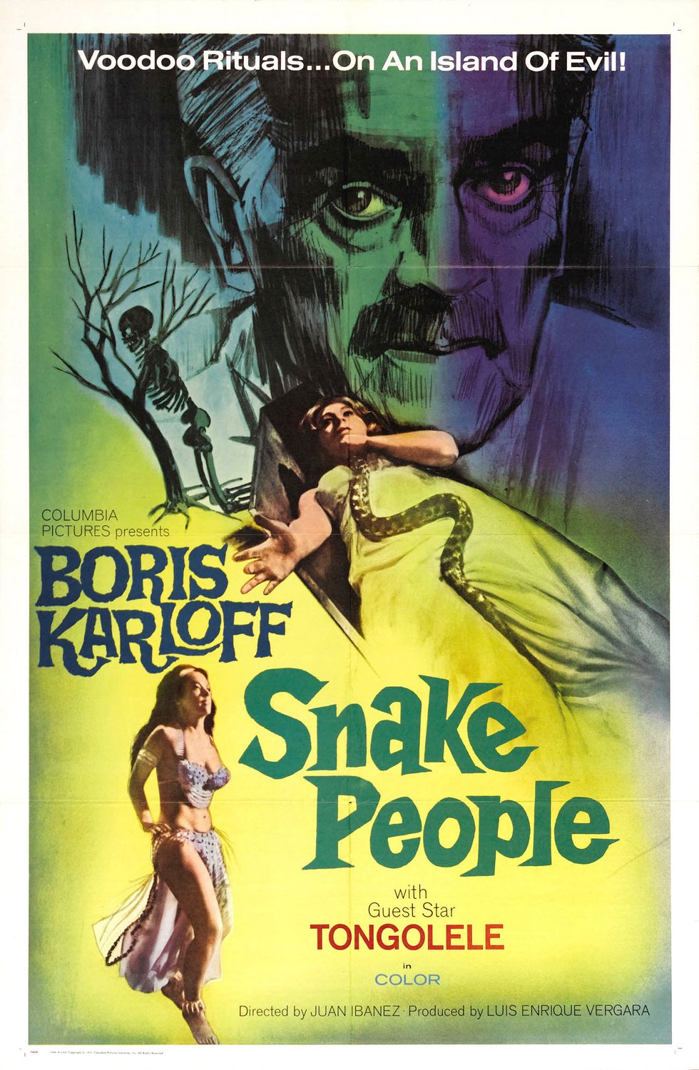 Extra Large Movie Poster Image for Snake People 