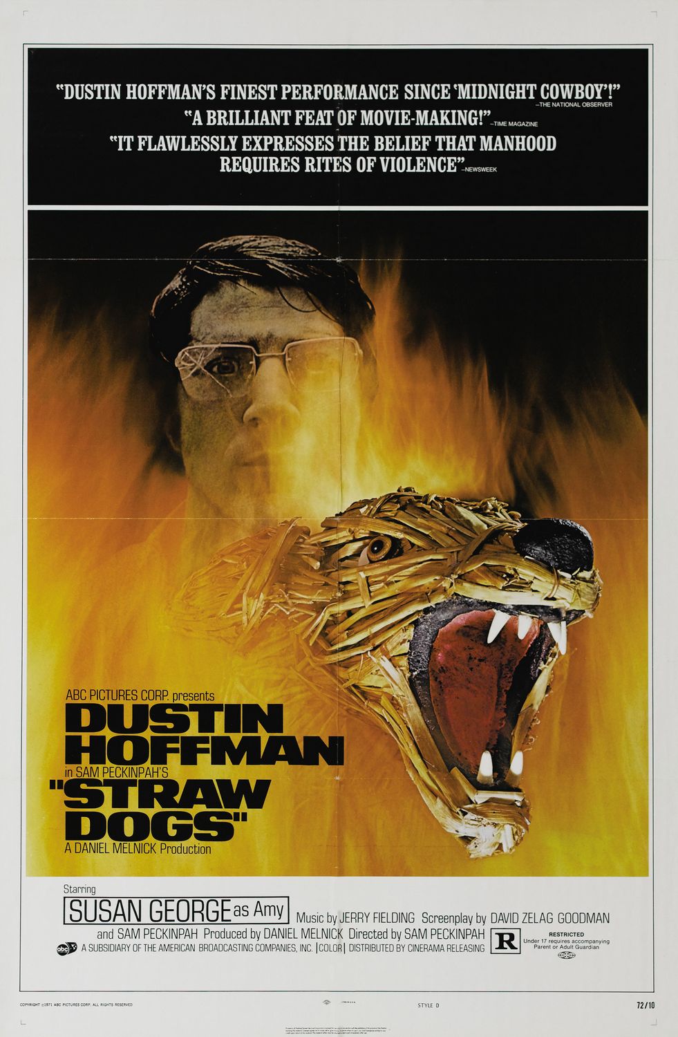 Extra Large Movie Poster Image for Straw Dogs (#1 of 2)