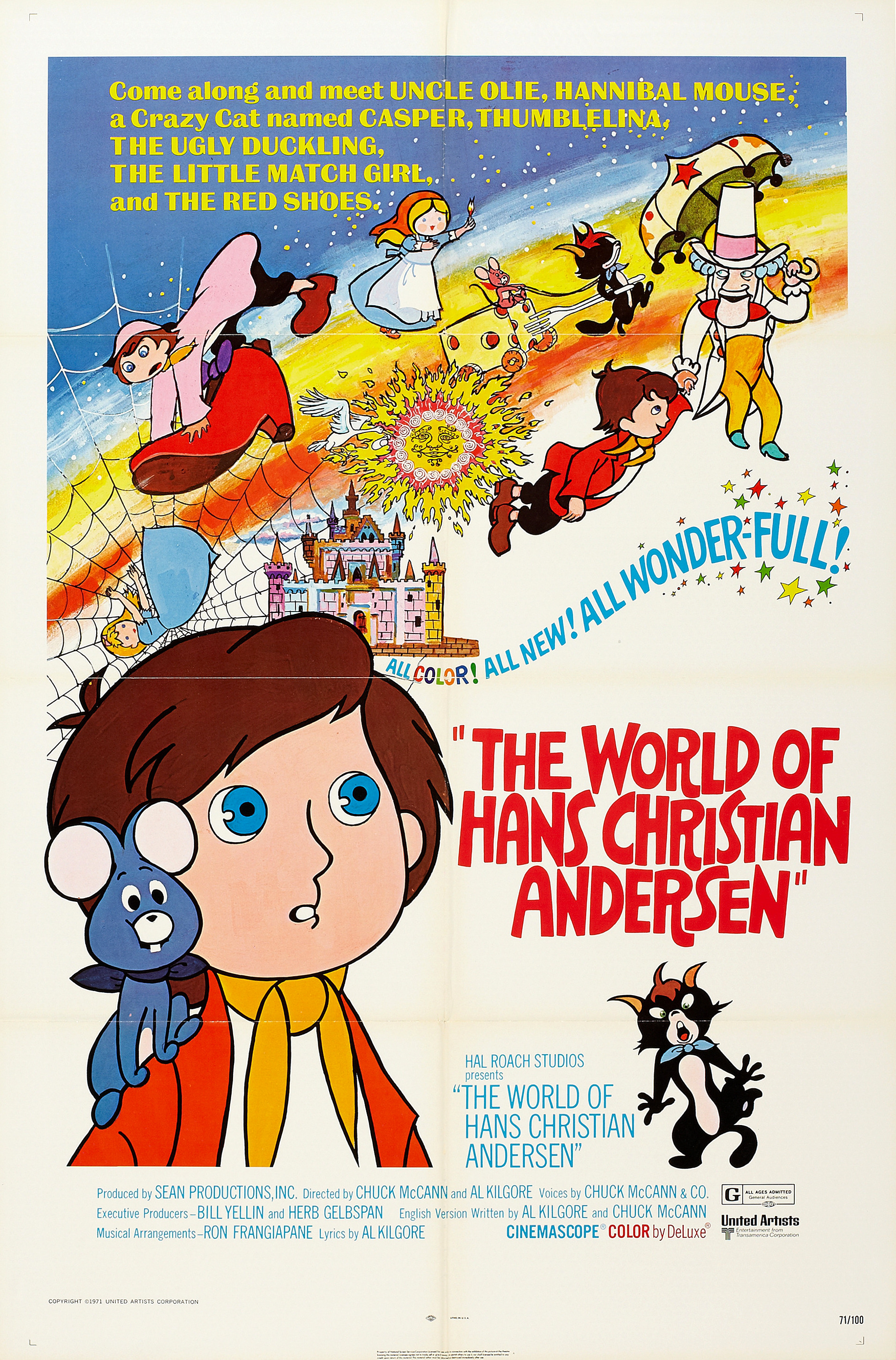 Mega Sized Movie Poster Image for The World of Hans Christian Andersen 