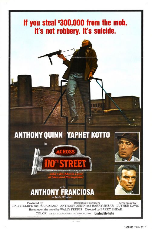 Across 110th Street Movie Poster