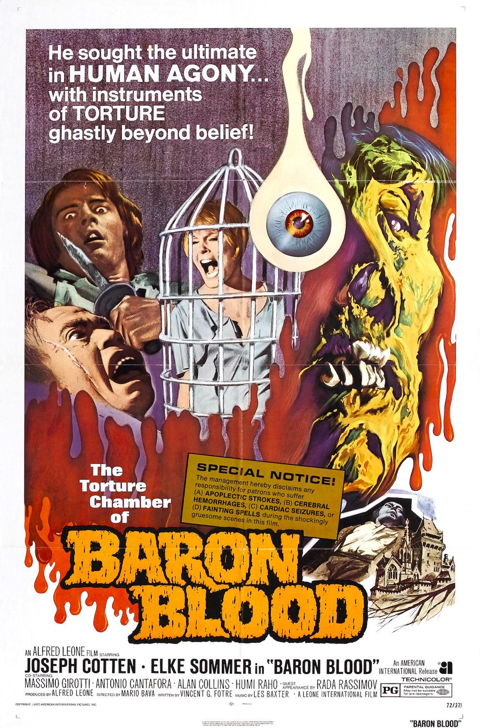 Extra Large Movie Poster Image for Baron Blood 