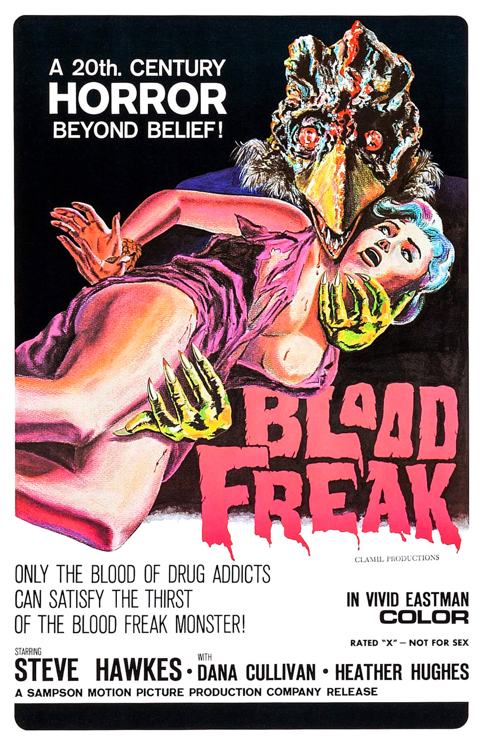 Extra Large Movie Poster Image for Blood Freak 