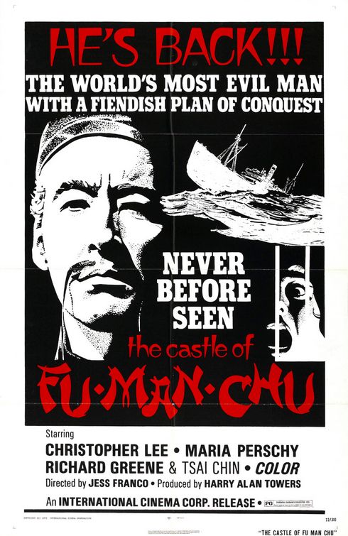 The Castle of Fu Manchu Movie Poster