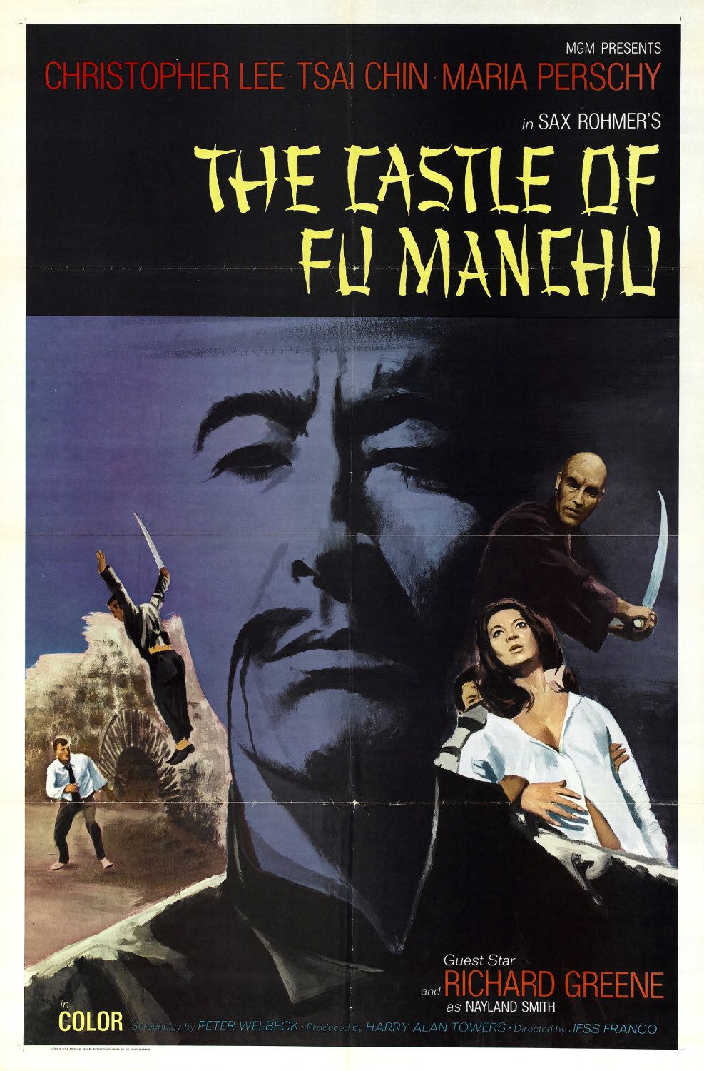 Extra Large Movie Poster Image for The Castle of Fu Manchu (#1 of 2)