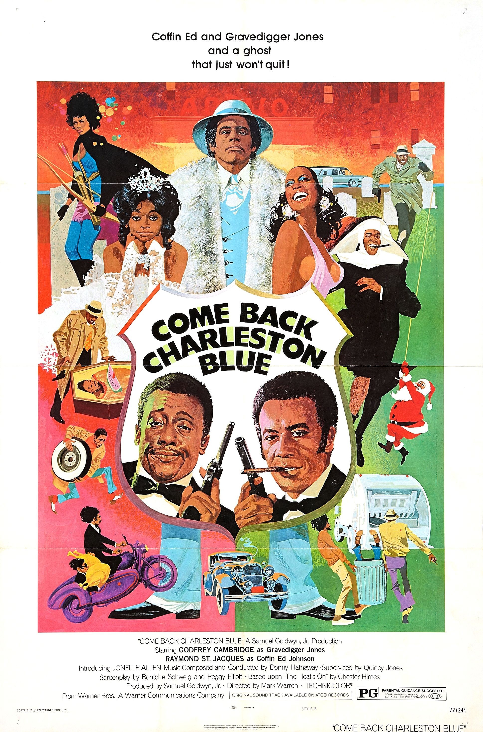 Mega Sized Movie Poster Image for Come Back, Charleston Blue (#2 of 2)