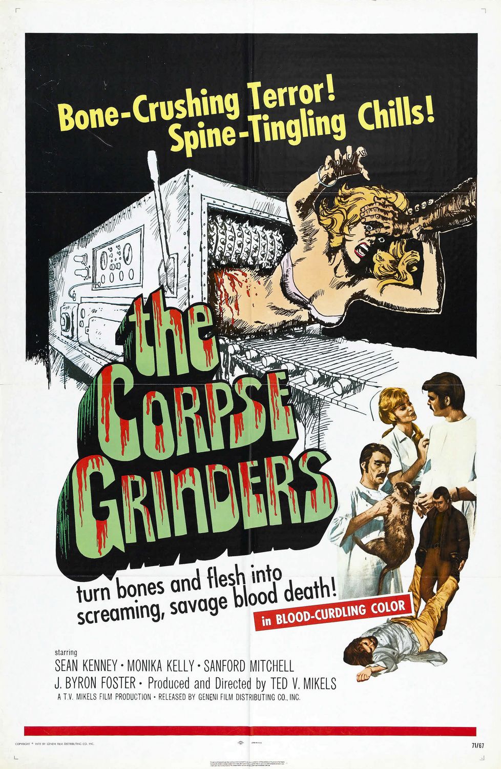 Extra Large Movie Poster Image for The Corpse Grinders 
