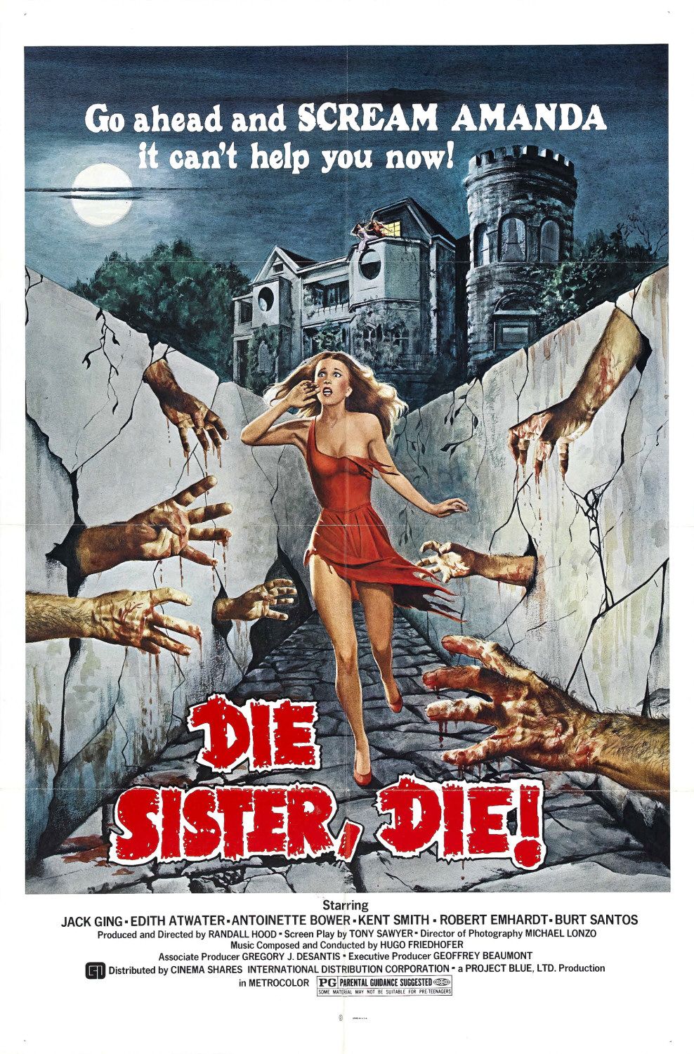 Extra Large Movie Poster Image for Die Sister, Die! 