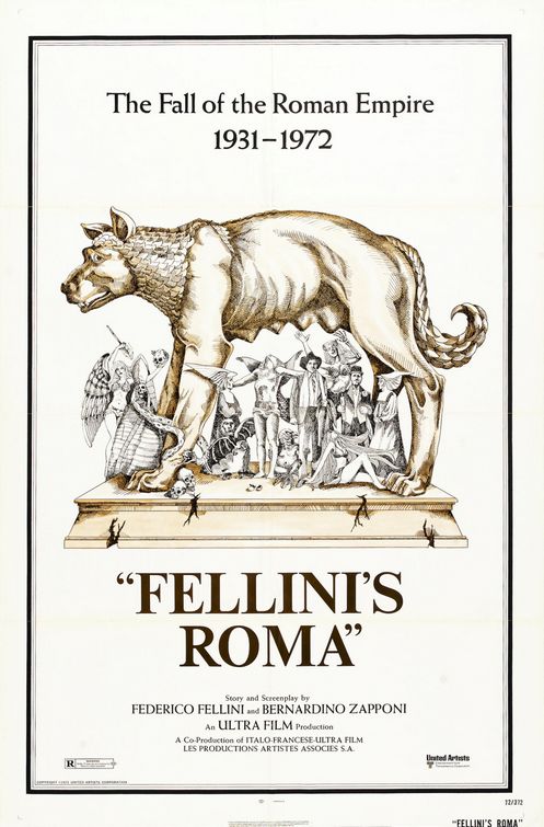Fellini's Roma Movie Poster