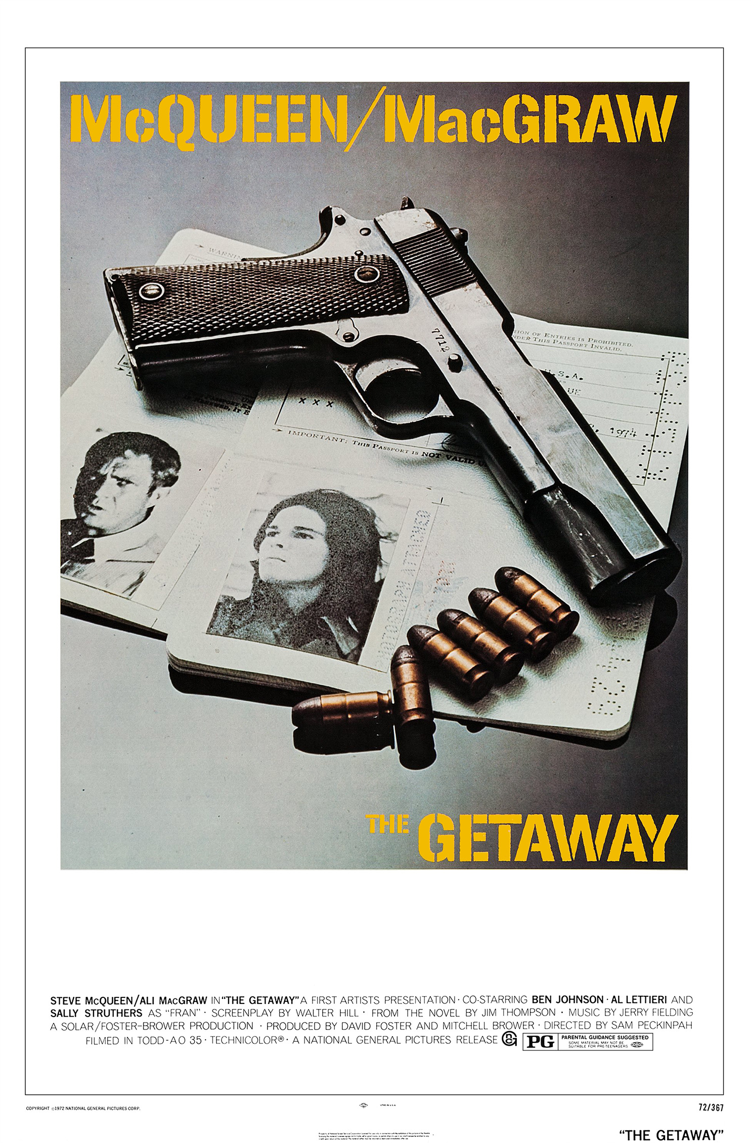 Mega Sized Movie Poster Image for The Getaway (#1 of 4)