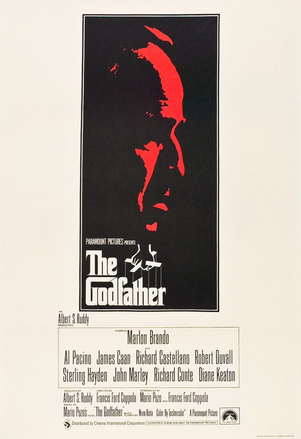 Extra Large Movie Poster Image for The Godfather (#2 of 3)