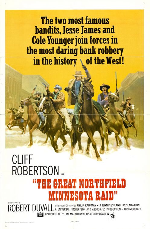 The Great Northfield Minnesota Raid Movie Poster