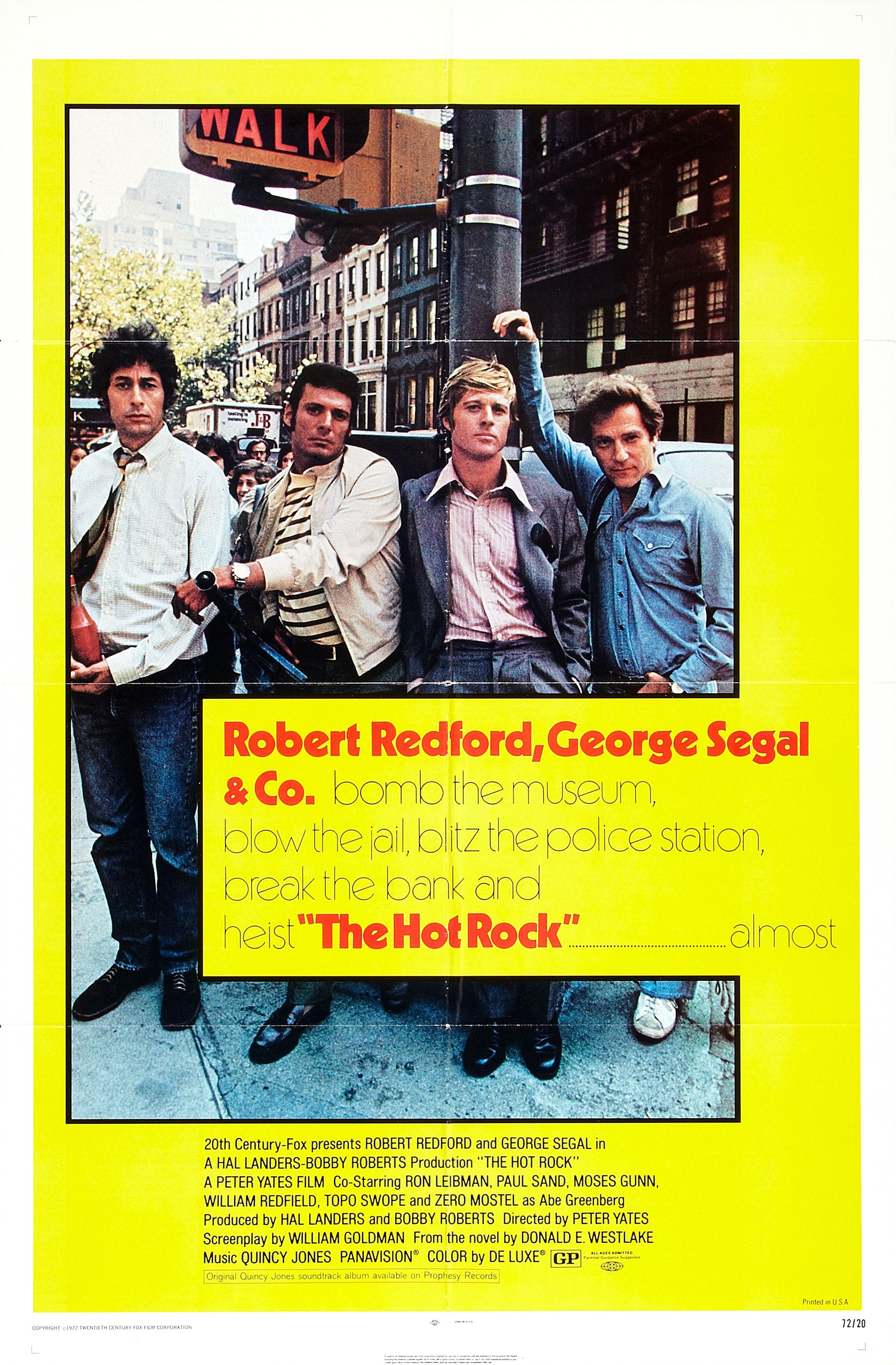 Mega Sized Movie Poster Image for The Hot Rock (#1 of 2)