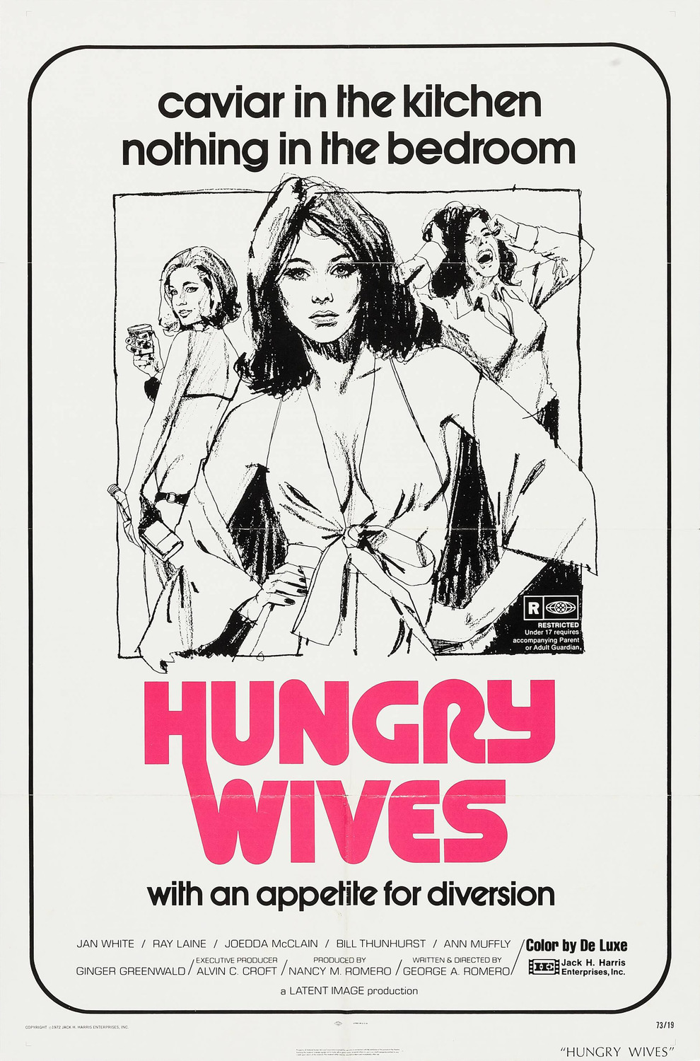 Extra Large Movie Poster Image for Hungry Wives 