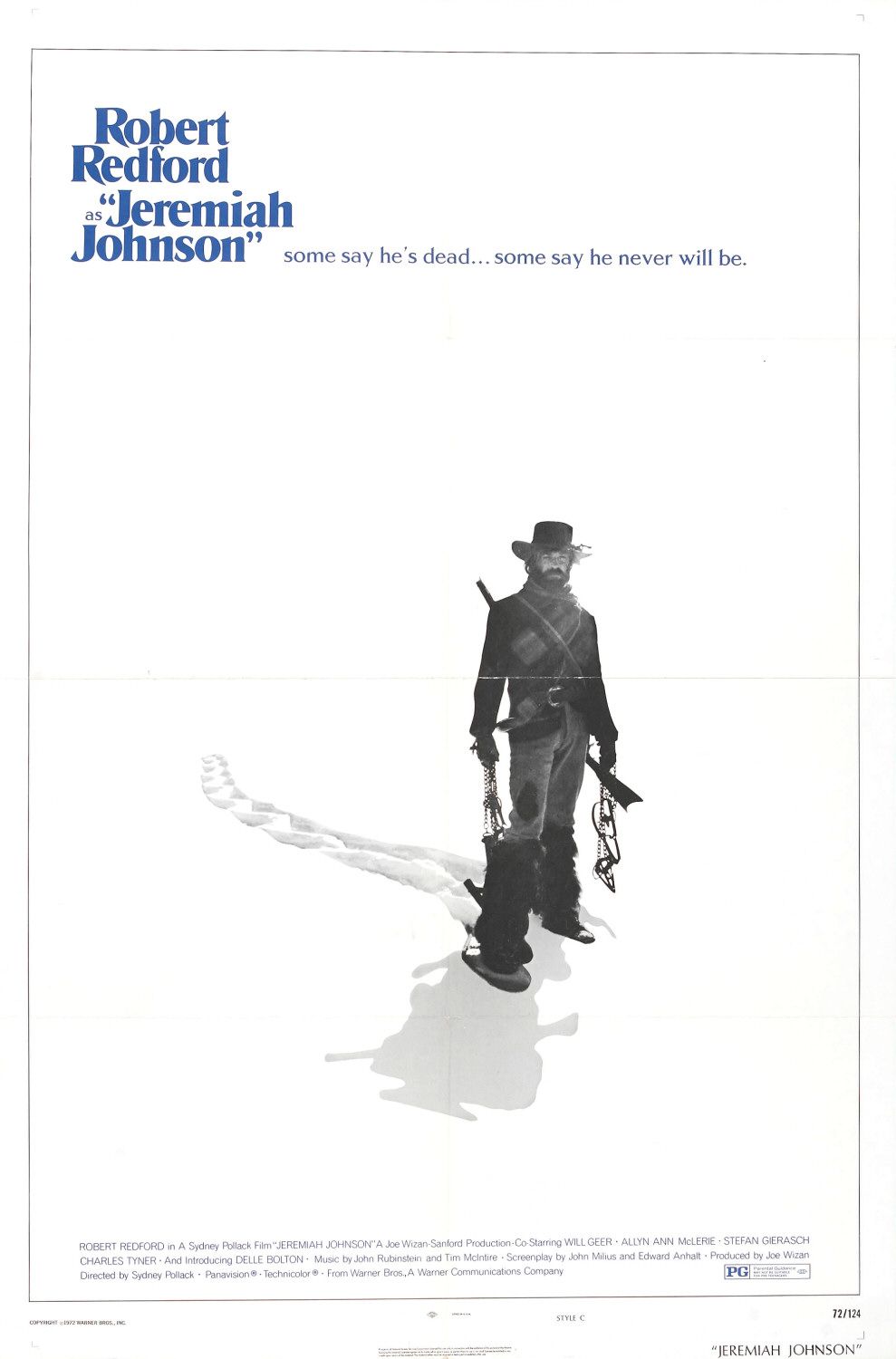 Extra Large Movie Poster Image for Jeremiah Johnson (#3 of 4)