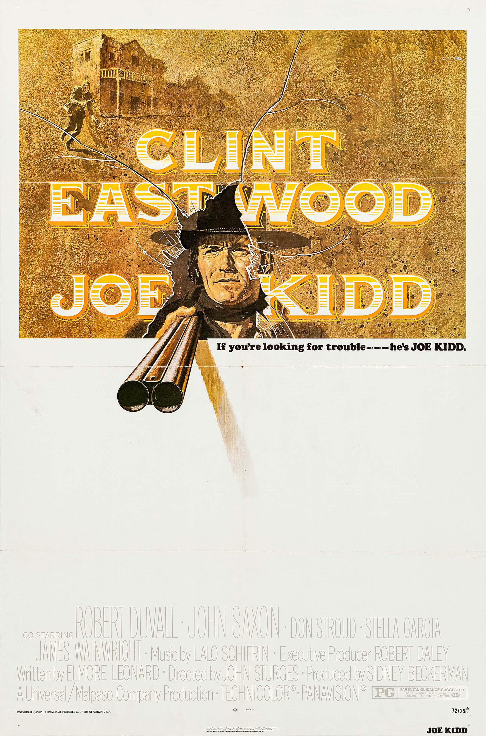 Mega Sized Movie Poster Image for Joe Kidd (#1 of 5)