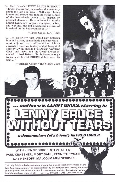 Lenny Bruce Without Tears Movie Poster