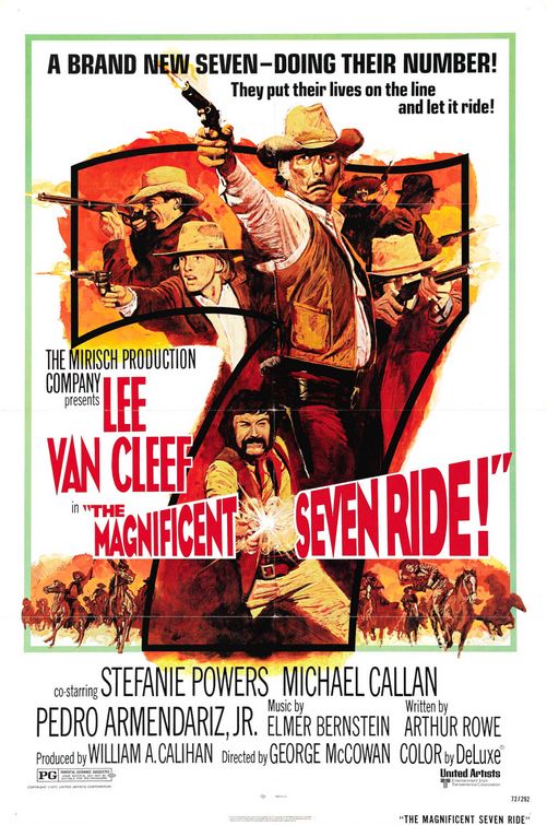The Magnificent Seven Ride! Movie Poster