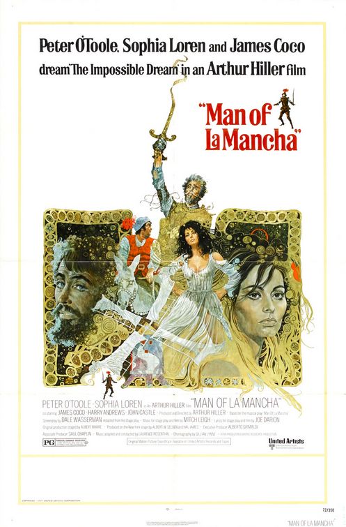 Man of La Mancha Movie Poster