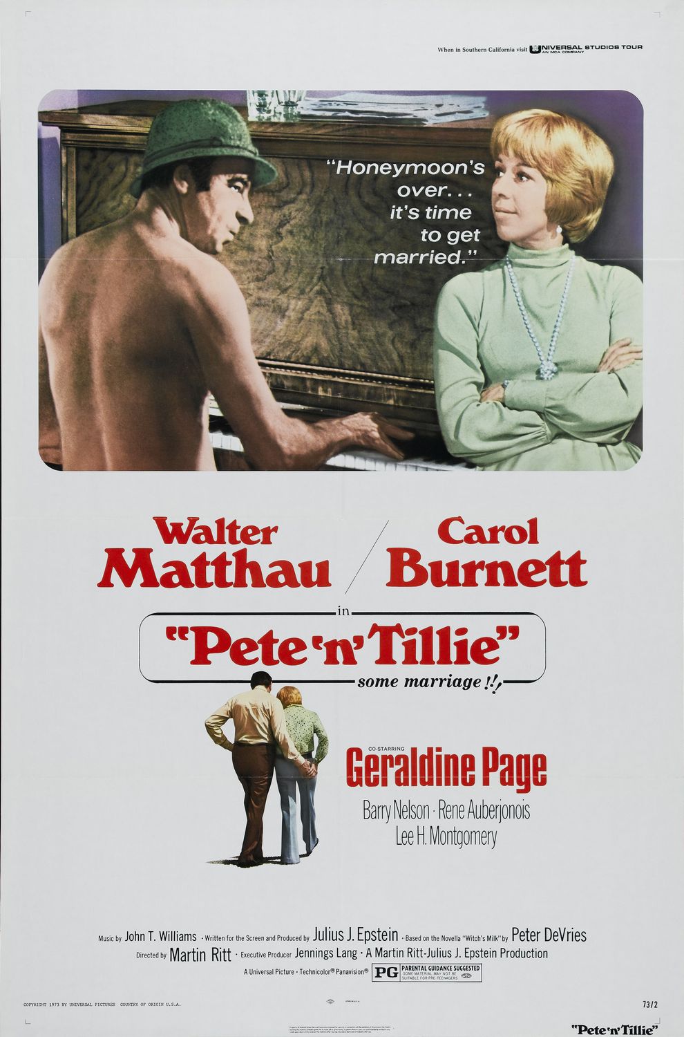 Extra Large Movie Poster Image for Pete 'n' Tillie 