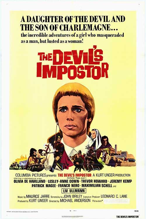 Pope Joan (aka The Devil's Impostor) Movie Poster