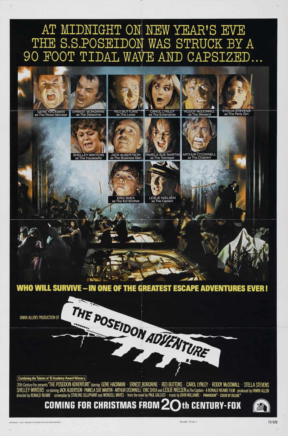 Extra Large Movie Poster Image for The Poseidon Adventure (#3 of 4)