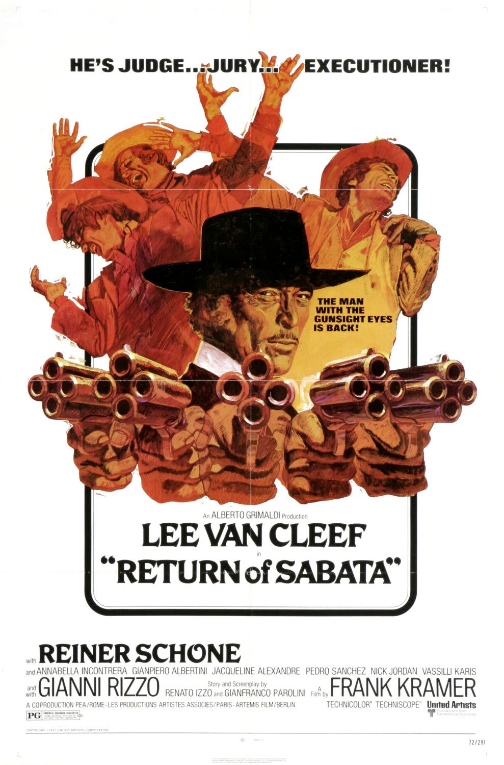 Extra Large Movie Poster Image for Return of Sabata 