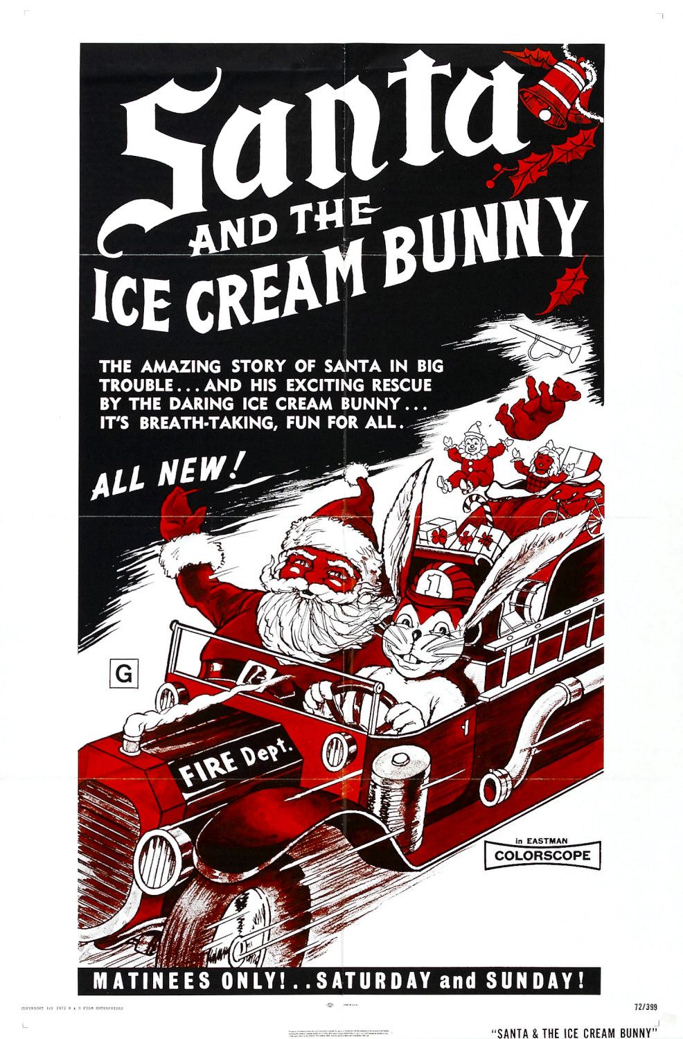 Extra Large Movie Poster Image for Santa and the Ice Cream Bunny 