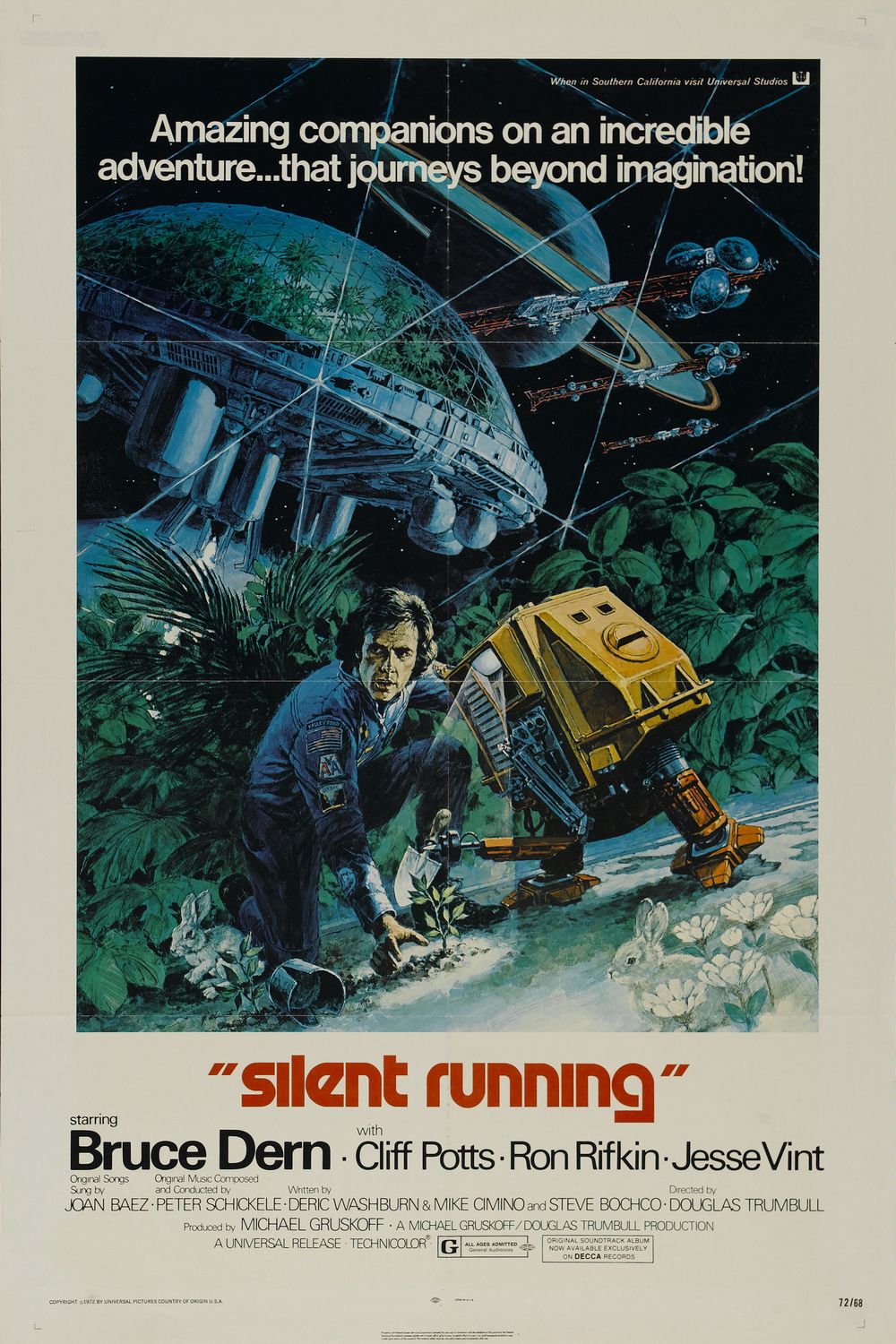 Extra Large Movie Poster Image for Silent Running 