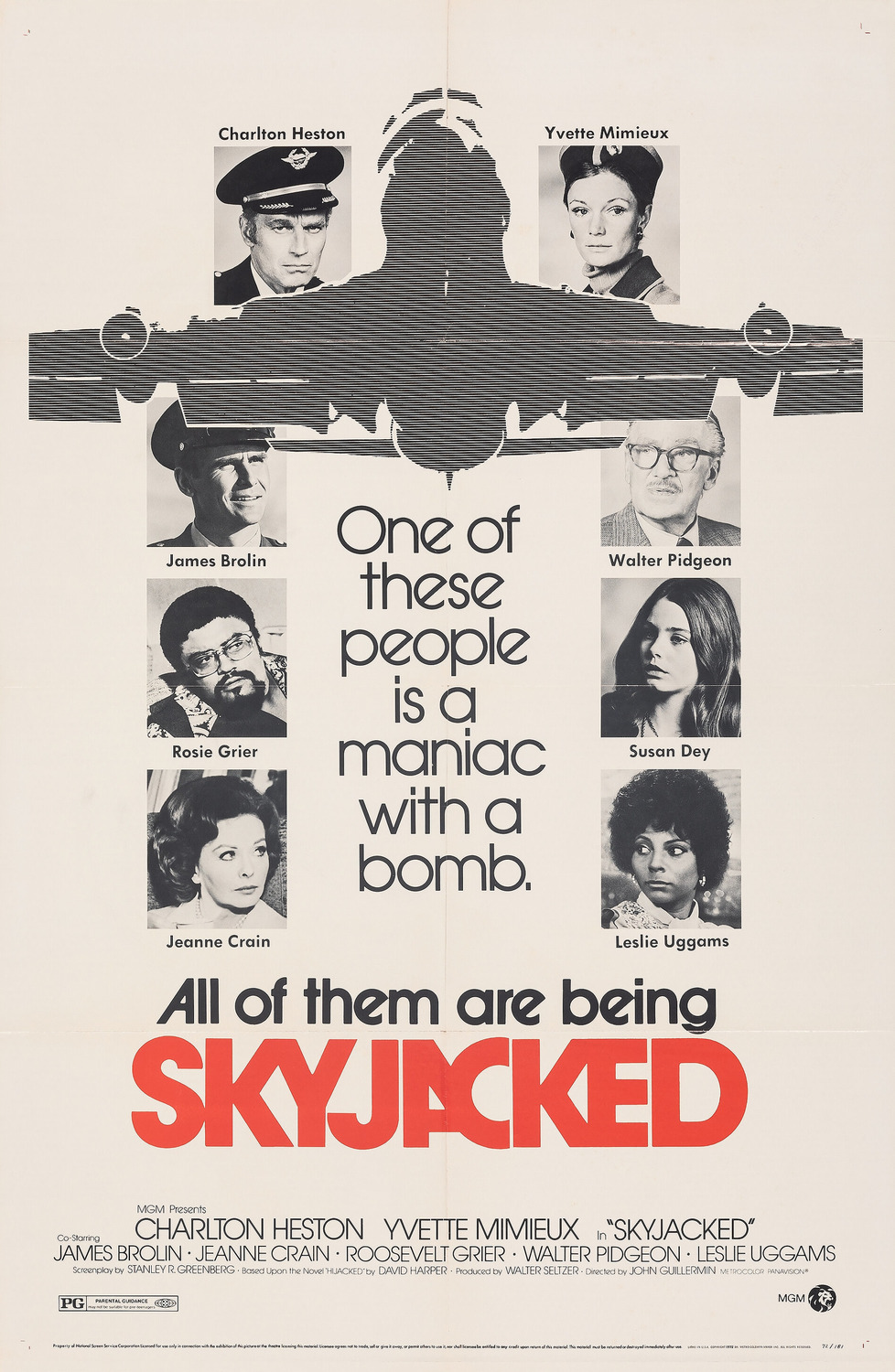 Extra Large Movie Poster Image for Skyjacked (#2 of 2)