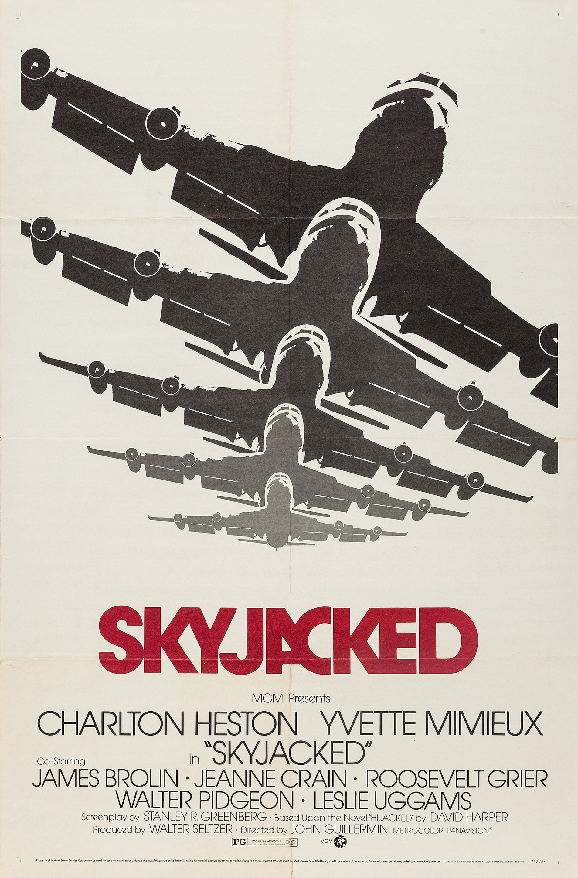 Mega Sized Movie Poster Image for Skyjacked (#1 of 2)