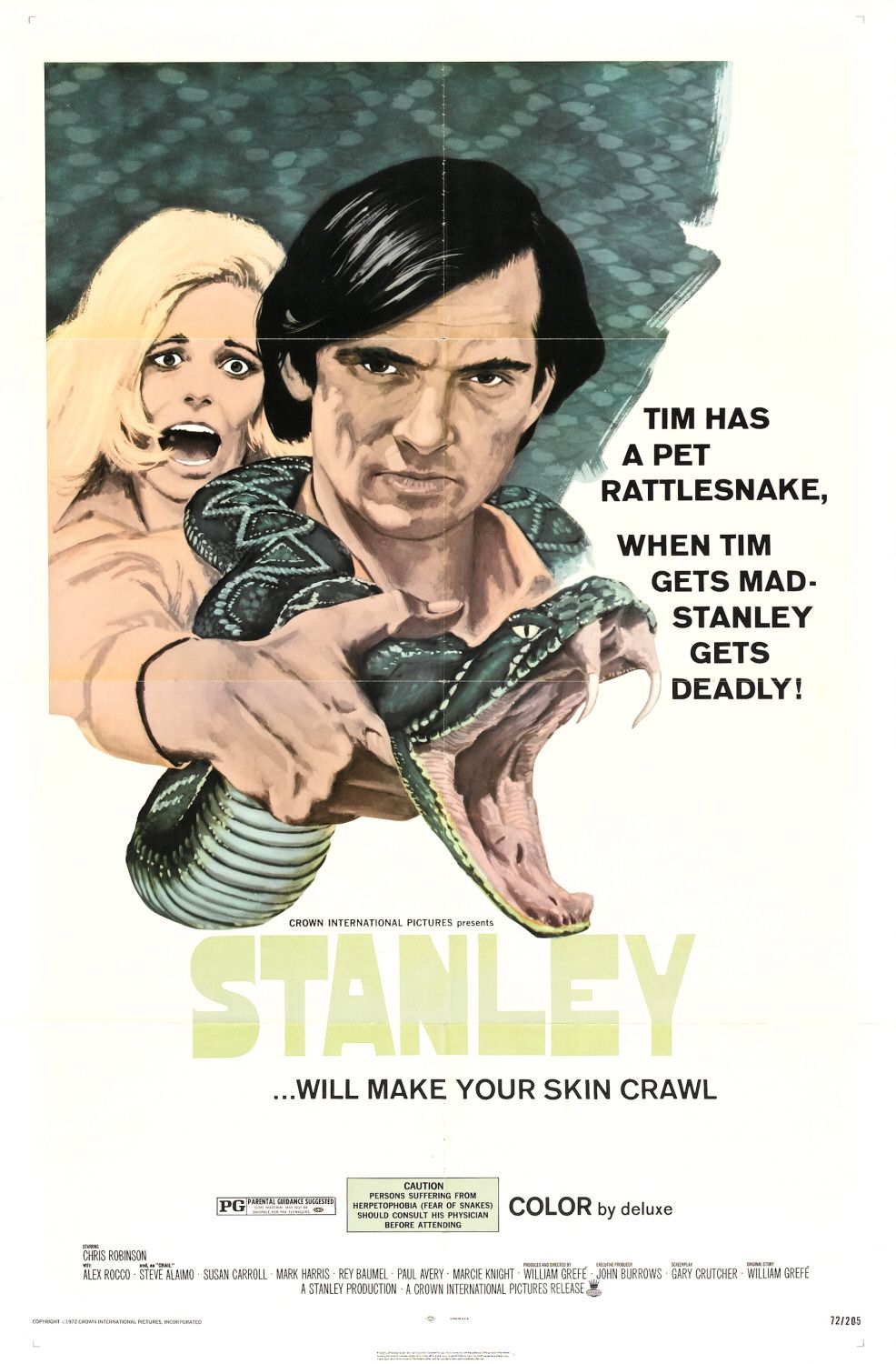 Extra Large Movie Poster Image for Stanley 