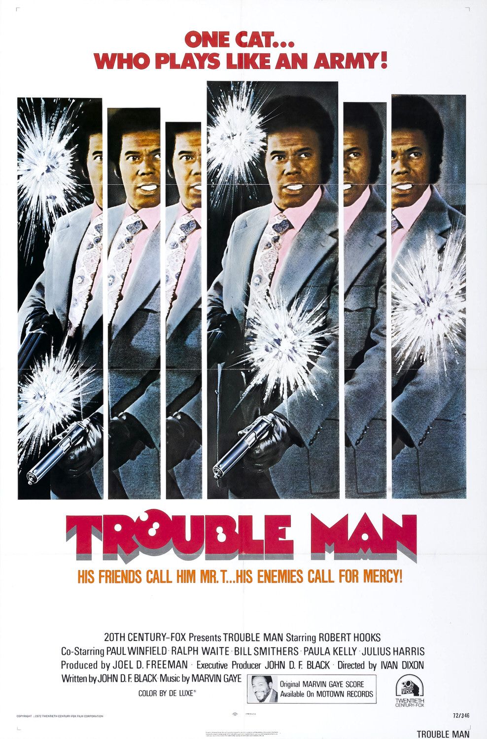 Extra Large Movie Poster Image for Trouble Man 