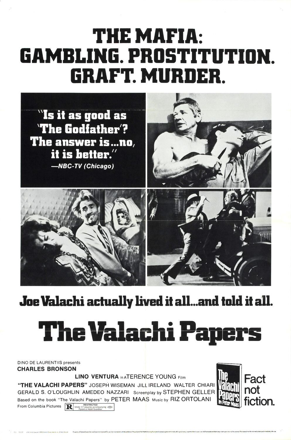 Extra Large Movie Poster Image for The Valachi Papers (#1 of 3)