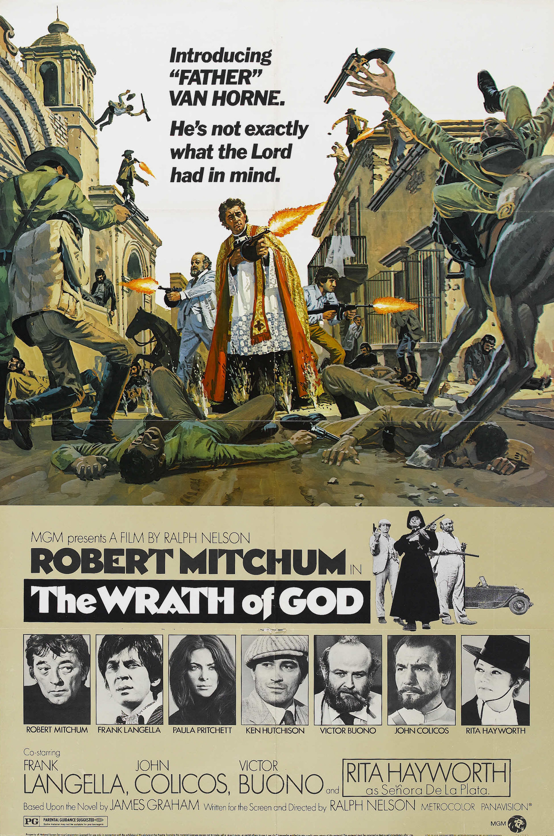 Mega Sized Movie Poster Image for Wrath of God (#1 of 2)