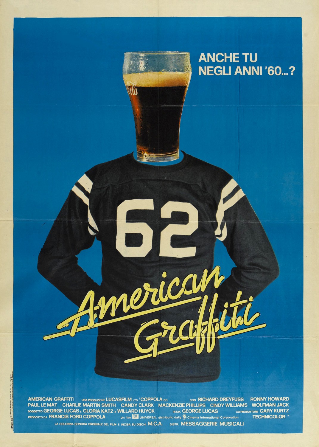 Extra Large Movie Poster Image for American Graffiti (#3 of 3)
