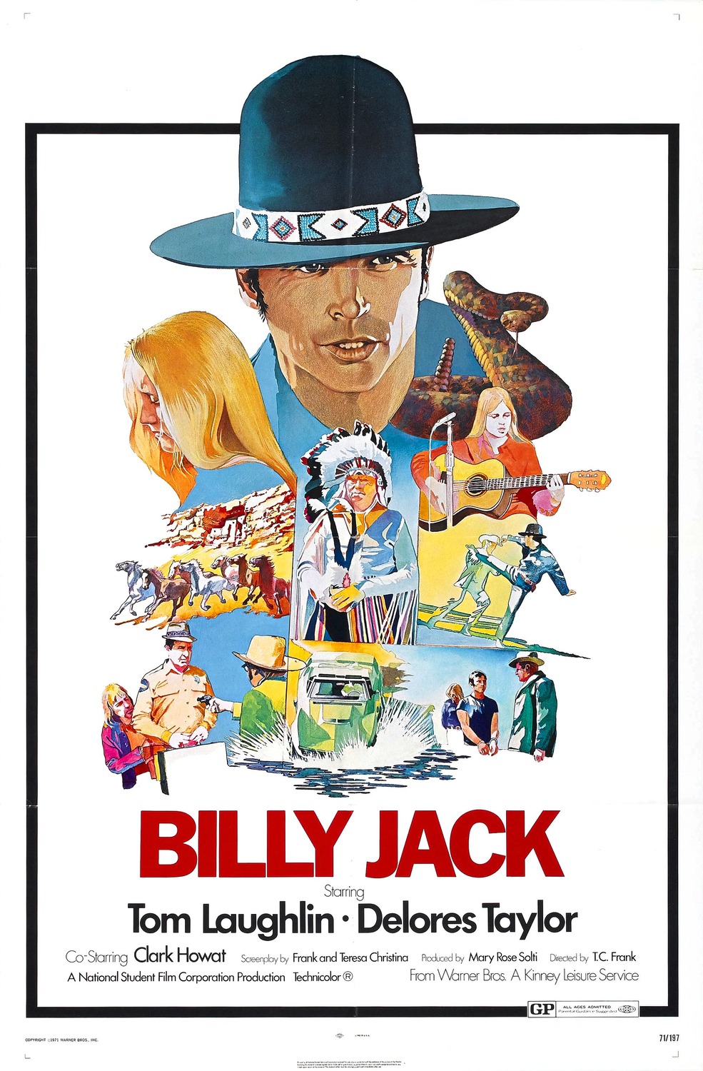 Extra Large Movie Poster Image for Billy Jack (#3 of 3)