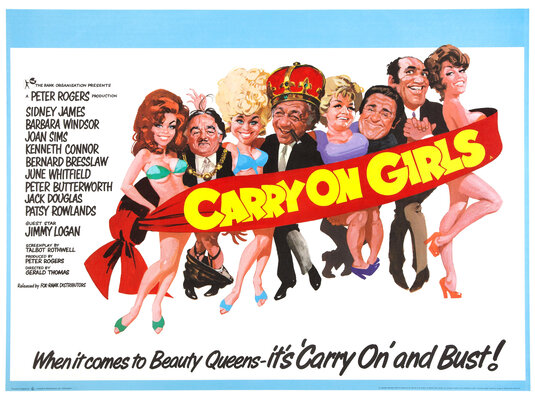 Carry on Girls Movie Poster