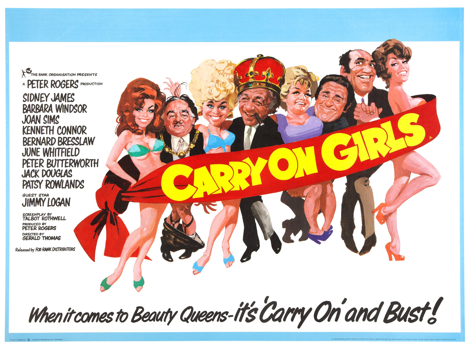 Extra Large Movie Poster Image for Carry on Girls (#2 of 2)