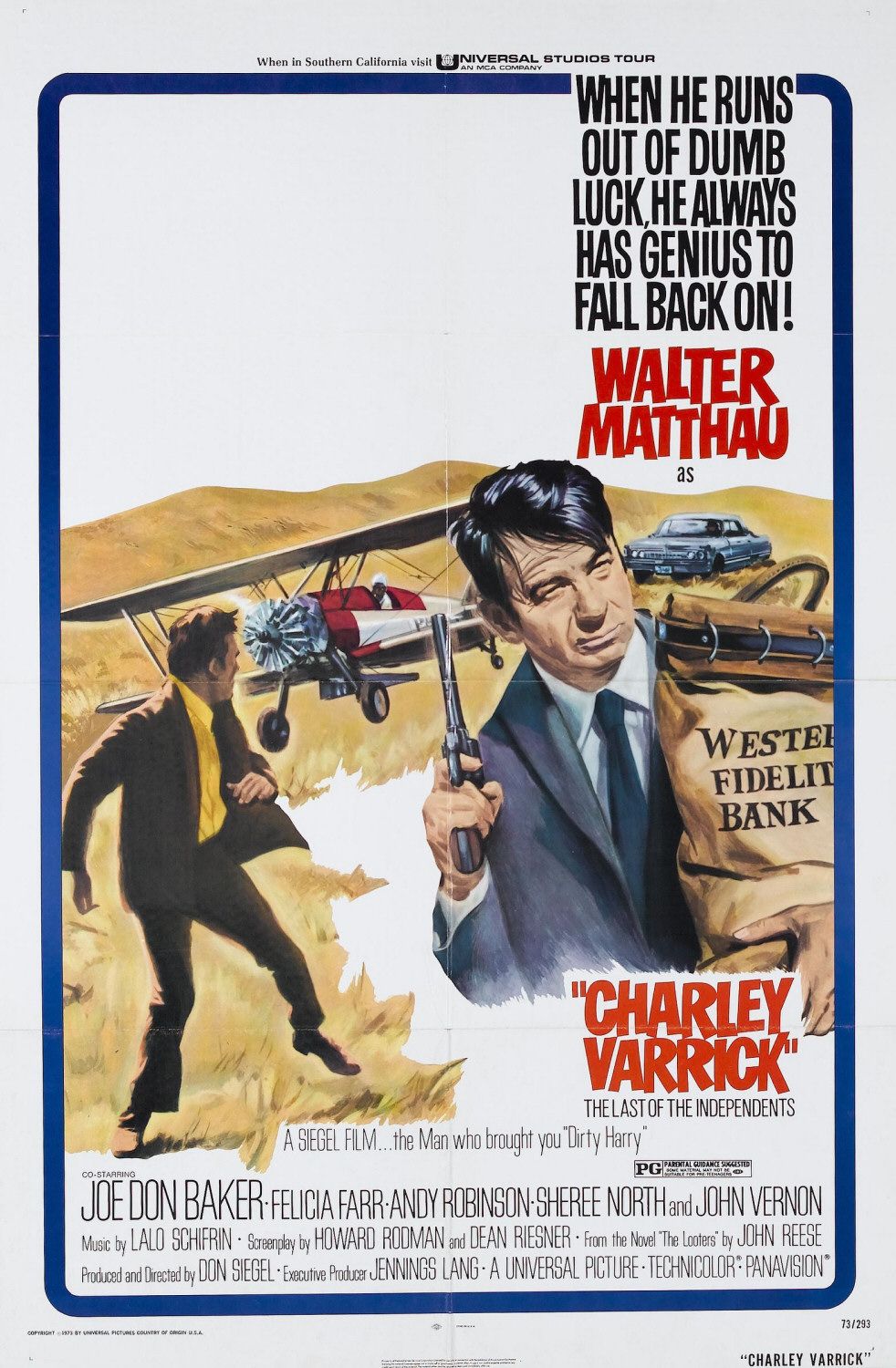 Extra Large Movie Poster Image for Charley Varrick (#1 of 2)