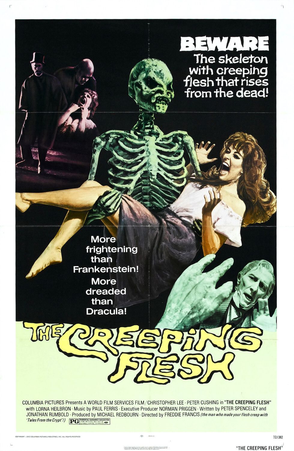 Extra Large Movie Poster Image for The Creeping Flesh 