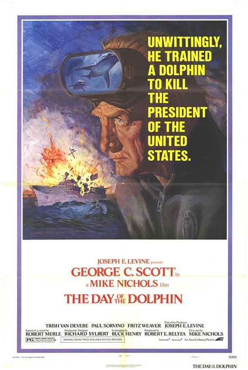 The Day of the Dolphin Movie Poster
